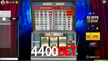 A Popularidade dos Caça-Níqueis no 4400BET